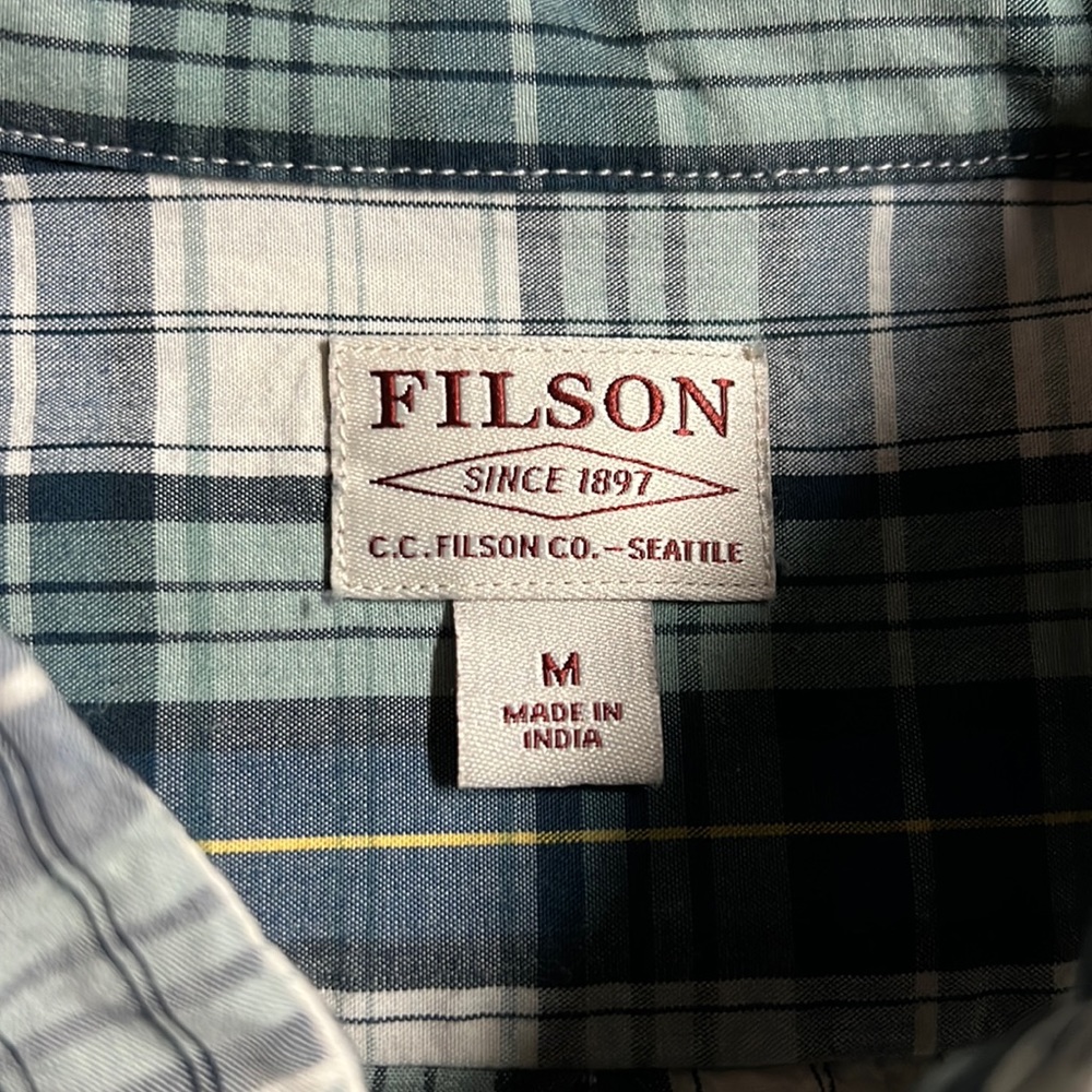 Filson Shirt plaid M